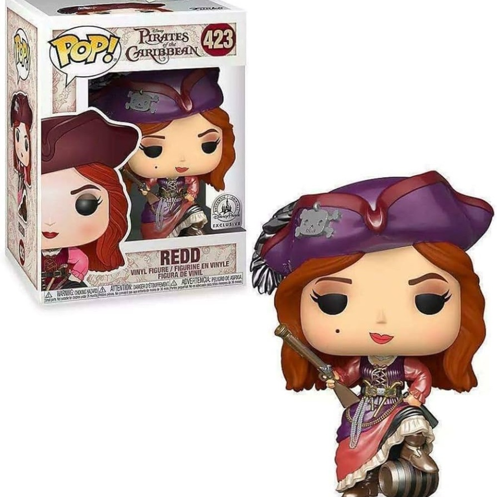 Funko Pop! Disney: Pirates of the Caribbean - REDD 423 Vinyl